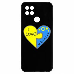 Чехол для Oppo A15s/A15 I love Ukraine пазлы - PrintSalon