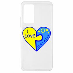 Чехол для Xiaomi Mi 10T/10T Pro I love Ukraine пазлы - PrintSalon