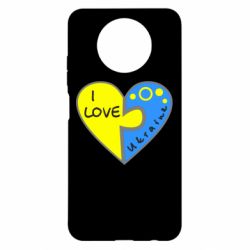 Чехол для Xiaomi Redmi Note 9 5G/Redmi Note 9T I love Ukraine пазлы - PrintSalon