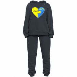 Женский костюм I love Ukraine пазлы - PrintSalon