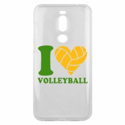 Чехол для Meizu X8 I love volleyball - PrintSalon