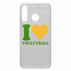Чехол для Huawei P30 Lite I love volleyball - PrintSalon
