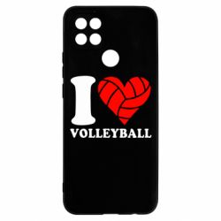 Чехол для Oppo A15s/A15 I love volleyball