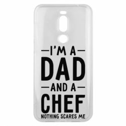 Чехол для Meizu X8 I'm a dad and a chef, nothing scares me - PrintSalon