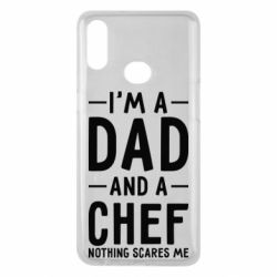 Чехол для Samsung A10s I'm a dad and a chef, nothing scares me - PrintSalon