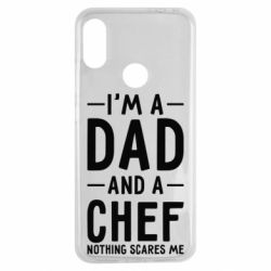 Чехол для Xiaomi Redmi Note 7 I'm a dad and a chef, nothing scares me - PrintSalon