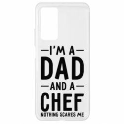 Чехол для Xiaomi Mi 10T/10T Pro I'm a dad and a chef, nothing scares me - PrintSalon