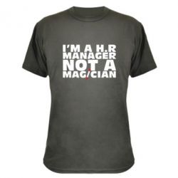 Камуфляжная футболка I'm a h.r. manager not a magician - PrintSalon