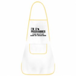 Фартук I'm a programmer to save time let's just assume i'm never wrong - PrintSalon