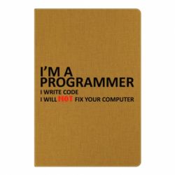Блокнот с принто I'm a programmer - PrintSalon