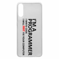 Чехол для Samsung A70 I'm a programmer - PrintSalon