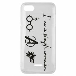 Чехол для Xiaomi Redmi 6A I'm a simple woman