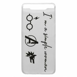 Чехол для Samsung A80 I'm a simple woman - PrintSalon