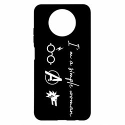 Чехол для Xiaomi Redmi Note 9 5G/Redmi Note 9T I'm a simple woman