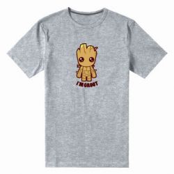Мужская футболка премиум I'm groot - PrintSalon
