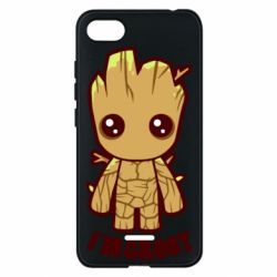 Чехол для Xiaomi Redmi 6A I'm groot - PrintSalon