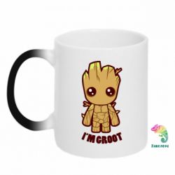 Чашка-хамелеон I'm groot - PrintSalon