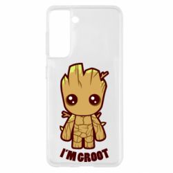 Чехол для Samsung S21 I'm groot-PrintSalon Чехол для Samsung S21 I'm groot