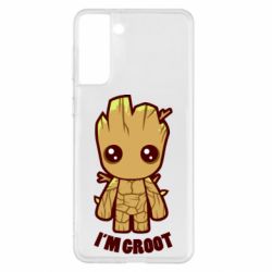 Чехол для Samsung S21+ I'm groot - PrintSalon