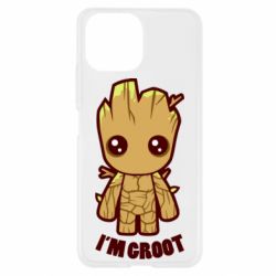 Чехол для Xiaomi Mi11 Lite I'm groot - PrintSalon