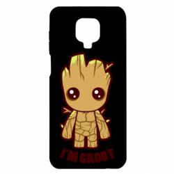 Чехол для Xiaomi Redmi Note 9S/9Pro/9Pro Max I'm groot - PrintSalon