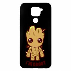 Чехол для Xiaomi Redmi Note 9/Redmi 10X I'm groot - PrintSalon