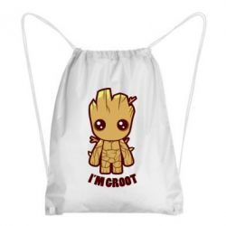 Рюкзак-мішок I'm groot-PrintSalon Рюкзак-мішок I'm groot