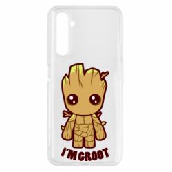 Чехол для Realme 6 I'm groot - PrintSalon