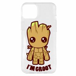 Чехол для iPhone 14 Plus I'm groot - PrintSalon