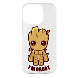 Чехол для iPhone 14 Pro I'm groot - PrintSalon