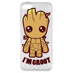 Чехол для iPhone5/5S/SE I'm groot - PrintSalon