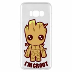 Чехол для Samsung S8 I'm groot