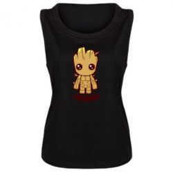 Женская майка I'm groot - PrintSalon