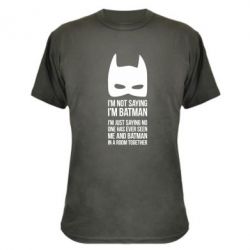 Камуфляжна футболка I'm not saying i'm batman - PrintSalon