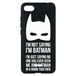 Чохол для Xiaomi Redmi 6A I'm not saying i'm batman - PrintSalon