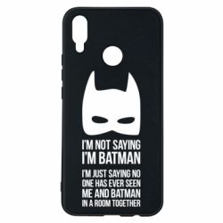 Чохол для Huawei P Smart Plus 2018 I'm not saying i'm batman - PrintSalon