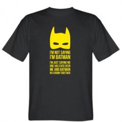 Чоловіча футболка Stedman I'm not saying i'm batman - PrintSalon