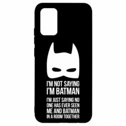 Чохол для Samsung A02s/M02s I'm not saying i'm batman - PrintSalon