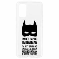 Чохол для Realme 7 Pro I'm not saying i'm batman - PrintSalon