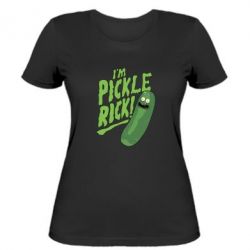 Женская футболка I'm Pickle Rick! - PrintSalon