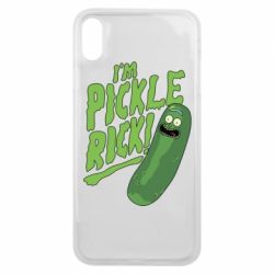 Чехол для iPhone Xs Max I'm Pickle Rick! - PrintSalon