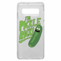 Чехол для Samsung S10+ I'm Pickle Rick! - PrintSalon