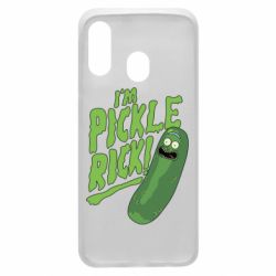 Чехол для Samsung A40 I'm Pickle Rick! - PrintSalon