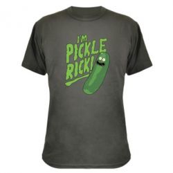 Камуфляжная футболка I'm Pickle Rick! - PrintSalon
