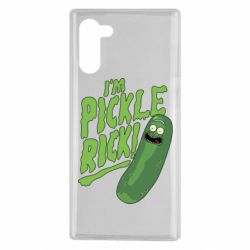 Чехол для Samsung Note 10 I'm Pickle Rick! - PrintSalon