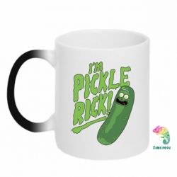 Чашка-хамелеон I'm Pickle Rick! - PrintSalon