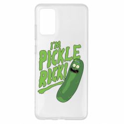 Чехол для Samsung S20+ I'm Pickle Rick! - PrintSalon