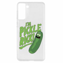 Чехол для Samsung S21+ I'm Pickle Rick! - PrintSalon