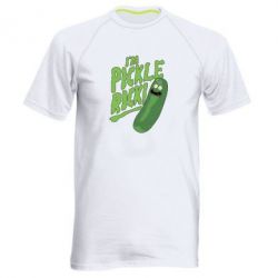 Мужская футболка для спорта I'm Pickle Rick! - PrintSalon