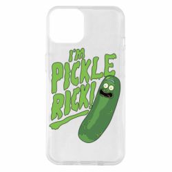Чехол для iPhone 14 I'm Pickle Rick!